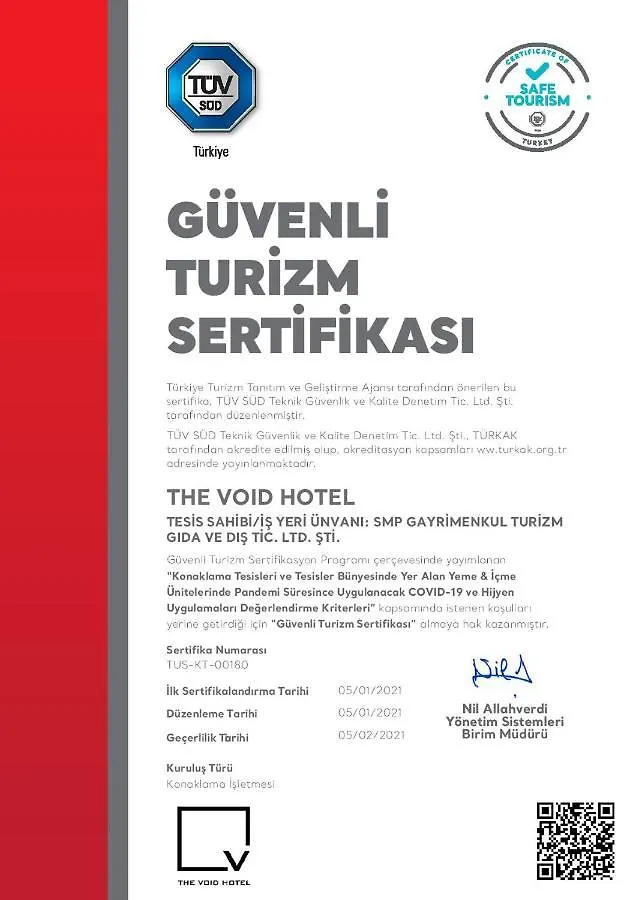 The Void Hotel Istanbul Turkey